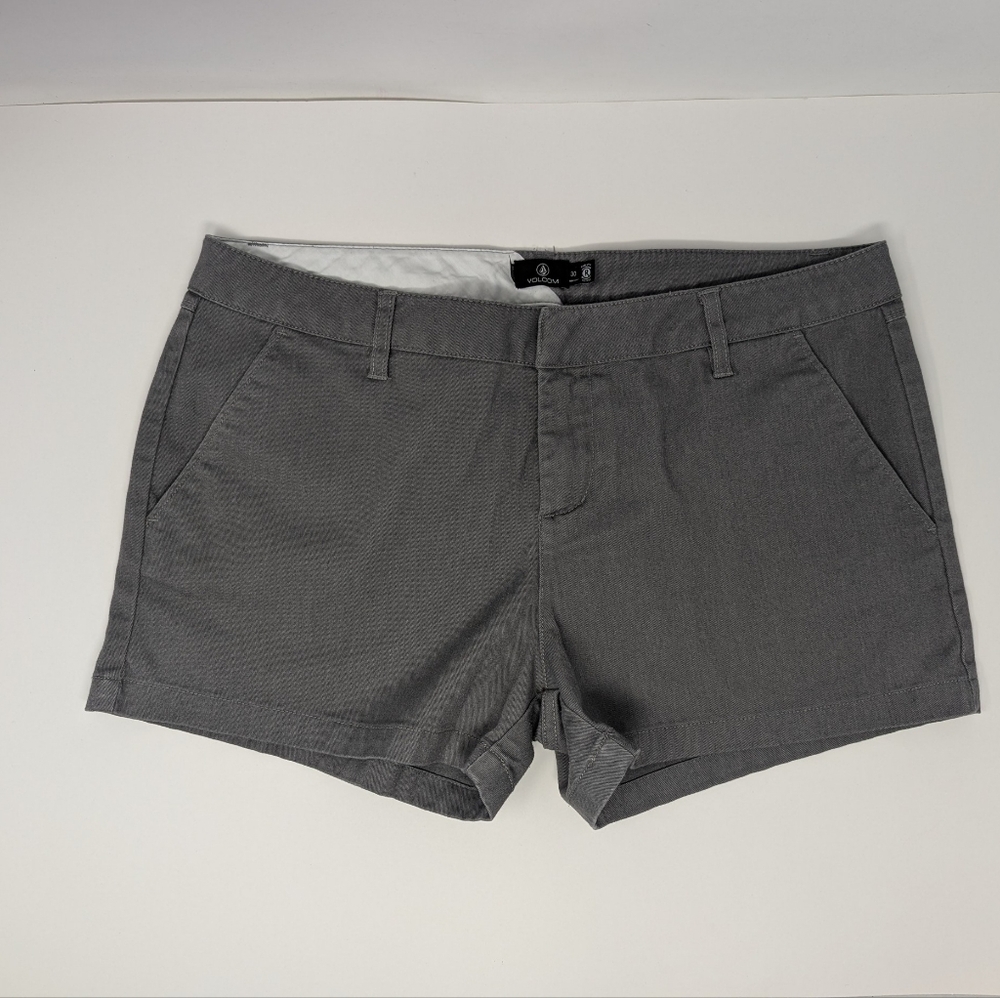 Volcom Shorts Women’s 30 Chino Grey